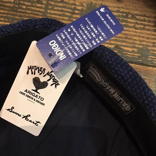 ガイジンメイド　ベレー帽　インディゴ GAIJIN MADE - インディゴニットベレー / ベレー帽 | NARO CLOTHING