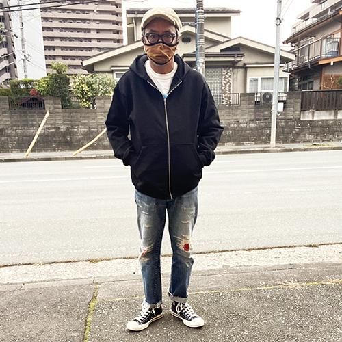 14oz Heavy Fleece Zip Up Hooded Sweatshirt (LOS ANGELES APPAREL) -  AGREABLEMENT(アグレアブルモン)オンラインショップ