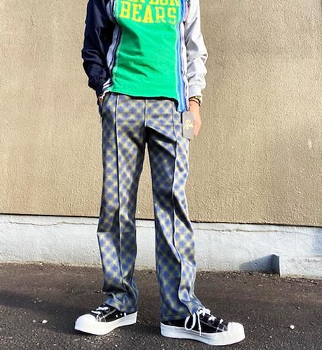 LQ225 Track Pant - Poly Jq.(Needles) - AGREABLEMENT(アグレ LQ225 Track Pant - Poly Jq.(Needles) - AGREABLEMENT(アグレ