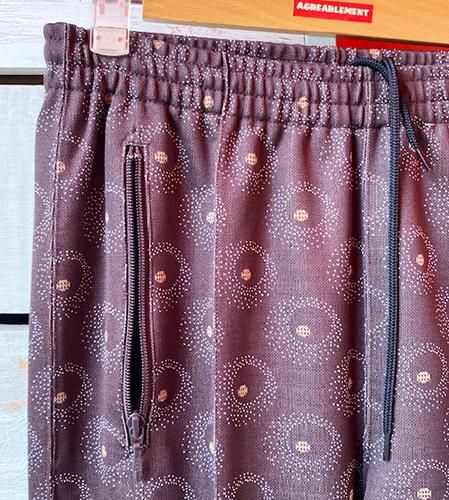 LQ225 Track Pant - Poly Jq.(Needles) - AGREABLEMENT(アグレ LQ225 Track Pant - Poly Jq.(Needles) - AGREABLEMENT(アグレ