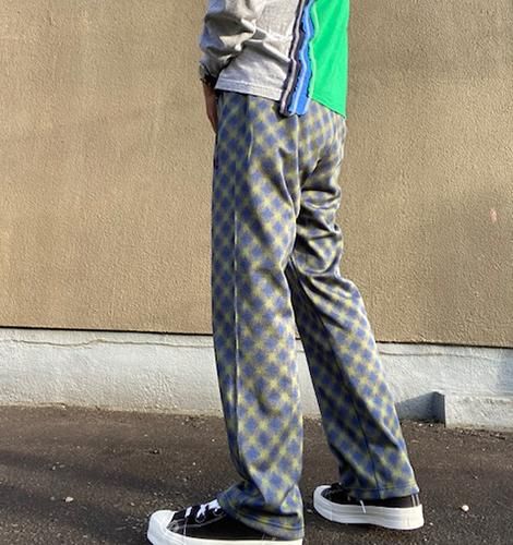 LQ225 Track Pant - Poly Jq.(Needles) - AGREABLEMENT(アグレ LQ225 Track Pant - Poly Jq.(Needles) - AGREABLEMENT(アグレ