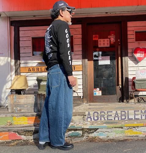OT178 H.D. Pant - Jean / 12oz Denim(Needles) - AGREABLEMENT(アグレ