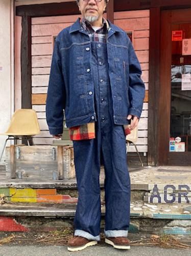 A31740002 TYPE I トラッカージャケット-DENIM/対戦モデル-Tback仕様