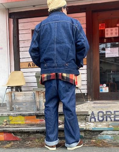 A31740002 TYPE I トラッカージャケット-DENIM/対戦モデル-Tback仕様