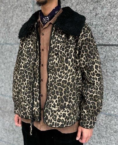 PS264 B3 Jacket- Nyco Leopard Pt. (ENGINEERED GARMENTS PS264 B3 Jacket- Nyco Leopard Pt. (ENGINEERED GARMENTS