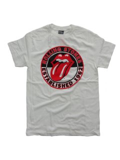 THE ROLLING STONES / CIRCLE TONGUE (WHT)