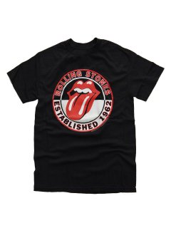 THE ROLLING STONES / CIRCLE TONGUE (BLK)