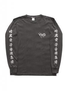 VMO  (K)OLLAPS NOISE PROJECT / KANJI LONGSLEEVE T-SHIRTS