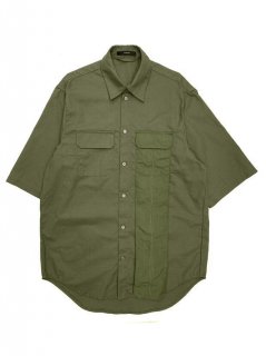 KOMAKINO / DROPPED POCKET SHORT SLEEVE SHIRT (GREEN) SS20-2330-F831 SPRING/SUMMER 2020