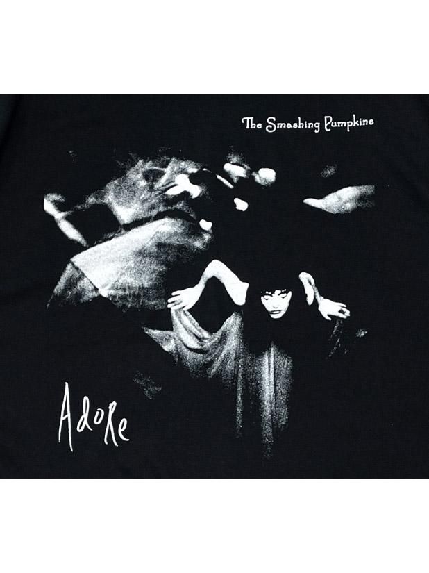 【adoreツアー購入】スマッシングパンプキンズ　ZEROブラック Tシャツ adoreツアー購入】スマッシングパンプキンズ ZEROブラック T