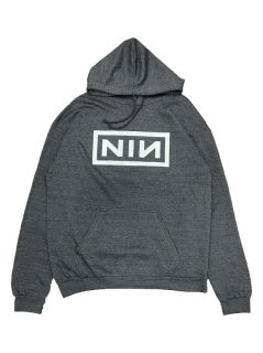 NINE INCH NAILS / CLASSIC LOGO HOODIE (CHAR)