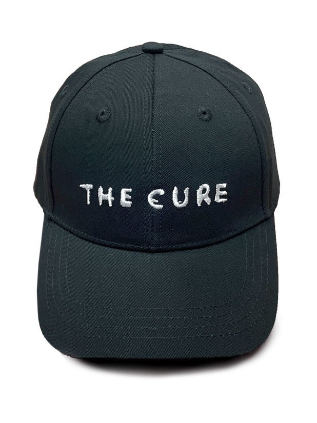 THE CURE / TEXT LOGO CAP