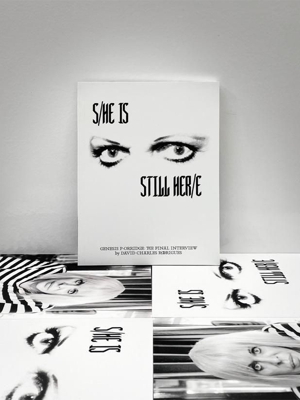 S/HE IS STILL HER/E GENESIS P-ORRIDGE: THE FINAL INTERVIEW by DAVID CHARLES RODRIGUES