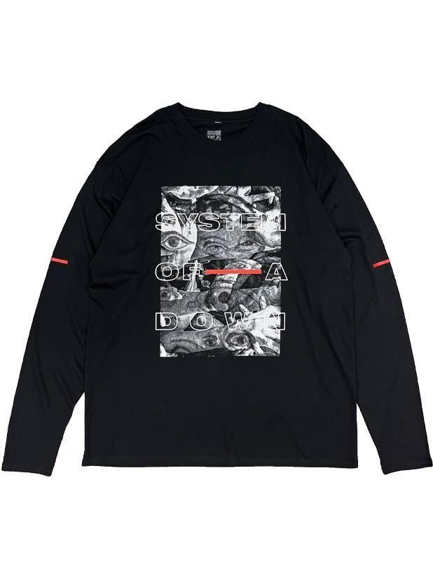 SYSTEM OF A DOWN / EYE COLLAGE L/S