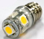 LED豆電球　E12-5050×5 DC用