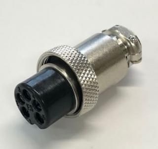 【UW-105用】EK-M1072AA マイク 5ピンコネクタ付き マイクコネクタ 中継ジャック8P / WTN-11-404/8P