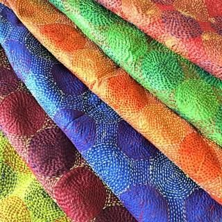 カンタ刺繍 - インドのファッションアイテム・雑貨の通販 チャン カンタ刺繍 - インドのファッションアイテム・雑貨の通販 チャン