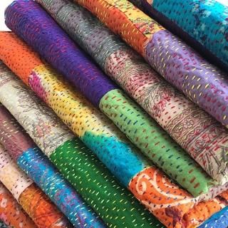 カンタ刺繍 - インドのファッションアイテム・雑貨の通販 チャン カンタ刺繍 - インドのファッションアイテム・雑貨の通販 チャン