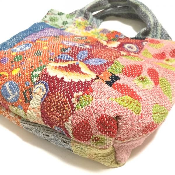 【INJIRI インディゴ キルト バッグ】 INJIRI インディゴ キルト バッグ | fog linen work