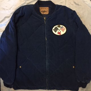 CORDUROY QUILTED DOWN RACING JACKET 