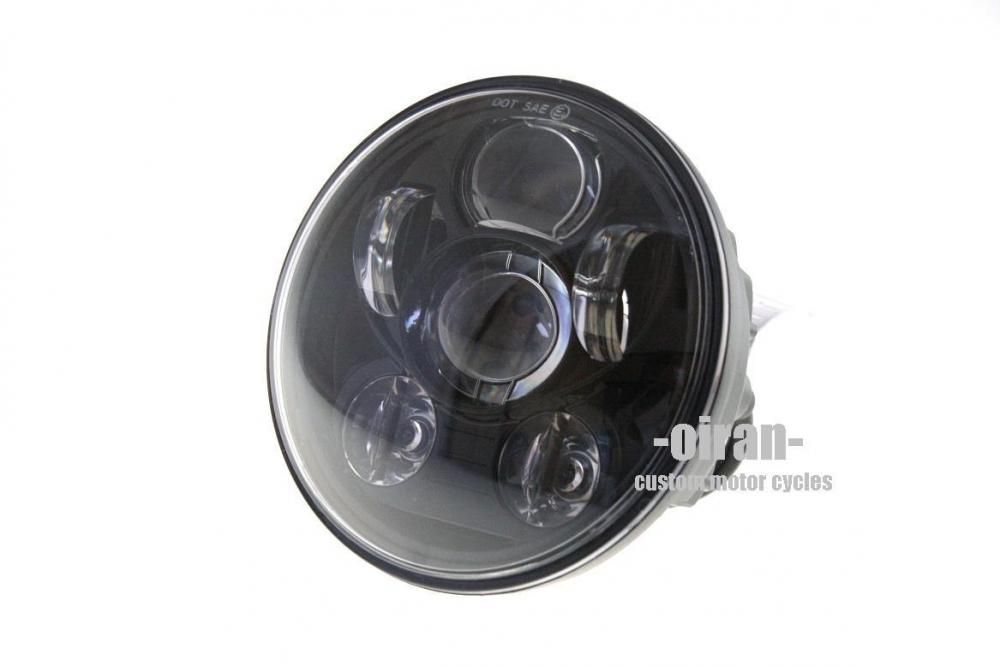 WMW5.75インチ プロジェクターLEDヘッドライト ブラックMS-0057B WMW) 5.75インチ プロジェクターLEDヘッドライト ブラック MS