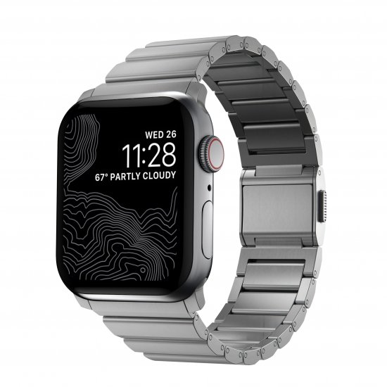 最終価格 美品 Apple Watch用NOMAD Titanium Band | labiela.com