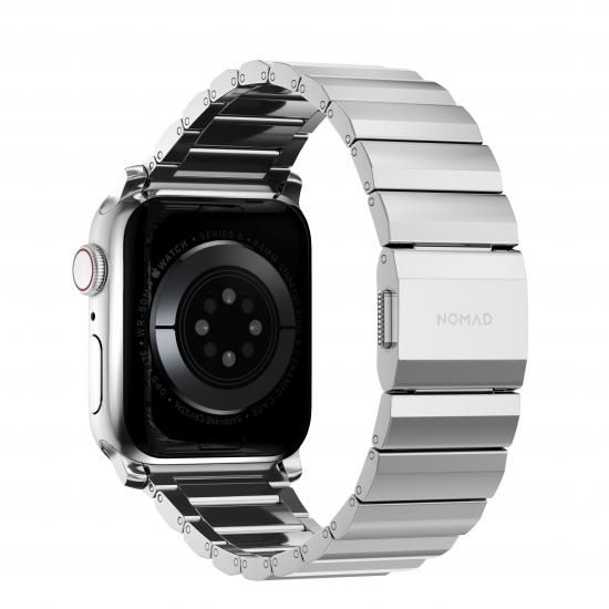 国内代理店正規品】NOMAD Stainless Steel Band シルバー 49mm/46mm 国内代理店正規品】NOMAD Stainless Steel Band シルバー 49mm/46mm