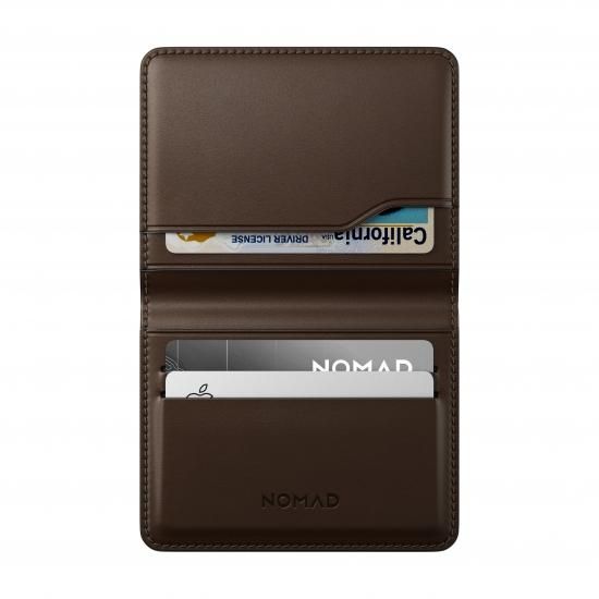 NOMAD Horween Leather Card Wallet Plus ブラウン NOMAD Horween Leather Card Wallet Plus ブラウン