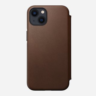 【LIMITED PRICE・50%】NOMAD Modern Leather Folio for iPhone 13 ブラウン<img class='new_mark_img2' src='https://img.shop-pro.jp/img/new/icons61.gif' style='border:none;display:inline;margin:0px;padding:0px;width:auto;' />