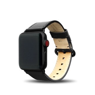 alto Leather Strap for Apple Watch レイヴンブラック（ブラック金具）41mm/40mm/38mm<img class='new_mark_img2' src='https://img.shop-pro.jp/img/new/icons61.gif' style='border:none;display:inline;margin:0px;padding:0px;width:auto;' />