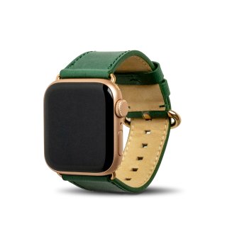 alto Leather Strap for Apple Watch フォレストグリーン（ゴールド金具）41mm/40mm/38mm<img class='new_mark_img2' src='https://img.shop-pro.jp/img/new/icons5.gif' style='border:none;display:inline;margin:0px;padding:0px;width:auto;' />