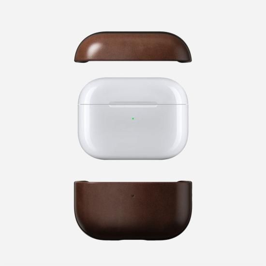 NOMAD Modern Leather Case for AirPods Pro ブラウン