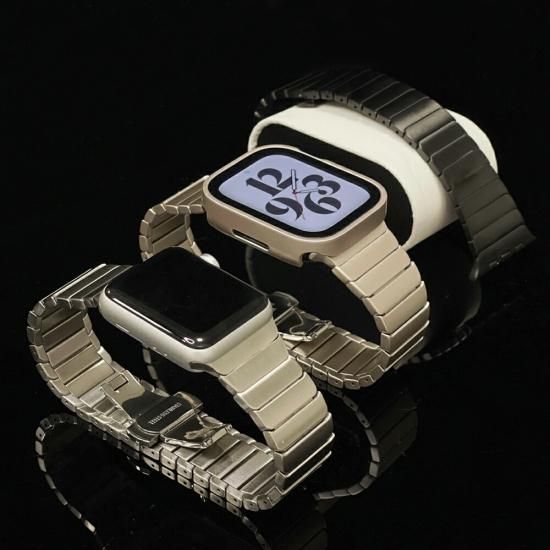 New 201ラアップルウォッチカバーステンレスベルトバンドAppleWatch 楽天市場】Apple Watch 各機種対応 蛇腹スタイルステンレス