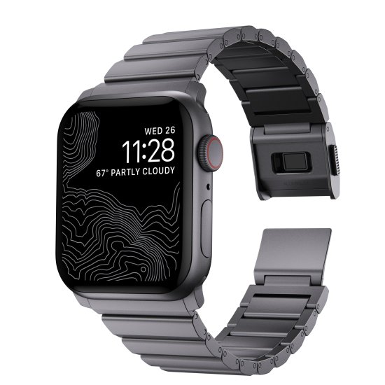 NOMAD ノマド　aluminum band 45mm space gray