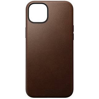 NOMAD Modern Leather Case for iPhone 15 Plus ブラウン<img class='new_mark_img2' src='https://img.shop-pro.jp/img/new/icons5.gif' style='border:none;display:inline;margin:0px;padding:0px;width:auto;' />