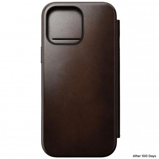 国内代理店正規品】NOMAD Modern Leather Folio for iPhone 16 Pro Max 