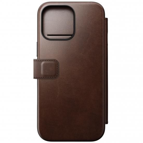 NOMAD  レザーケース iPhone 16 Proラスティック ブラウン 国内代理店正規品】NOMAD Modern Leather Case for iPhone 16