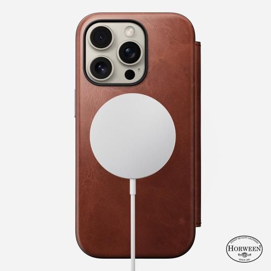 国内代理店正規品】NOMAD Modern Leather Folio for iPhone 16