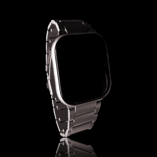 MinZ Titanium Band Pro for Apple Watch ナチュラルチタニウム