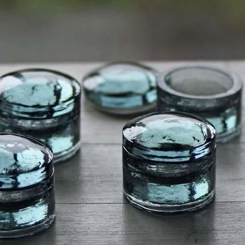 左藤玲朗（左藤吹きガラス工房）ガラスランプシェード 左藤玲朗（左藤吹きガラス工房）ガラスランプシェード