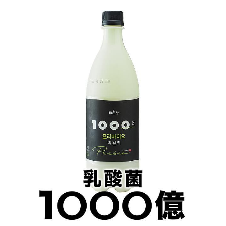 麹醇堂 1000億プリバイオマッコリ 750ml 常温便 クール冷蔵便可 5e Life Com