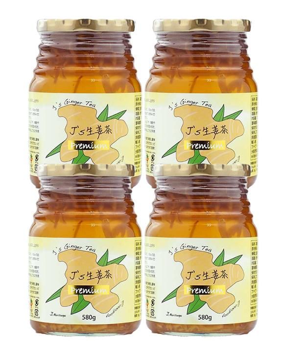 J's 生姜茶プレミアム 580g×4本 料理研究家・J.ノリツグさん J's 生姜茶プレミアム 580g×4本 料理研究家・J.ノリツグさん