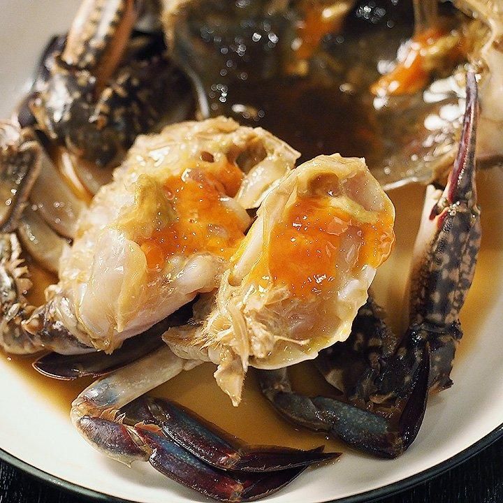 カンジャンケジャン 約350gとケジャンソース200gセット（カニ1杯分