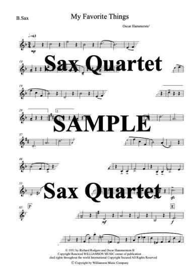 My Favorite Things 【サックス四重奏 SATB】 - Hearts-Beat
