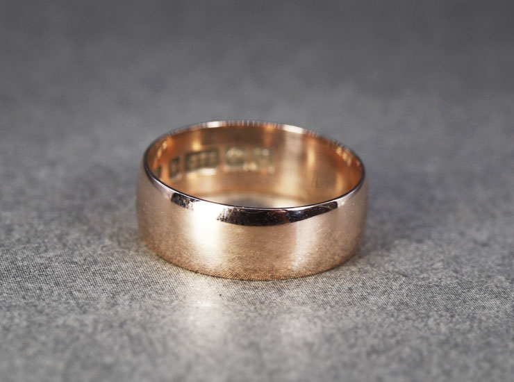 アンティークK9結婚指輪