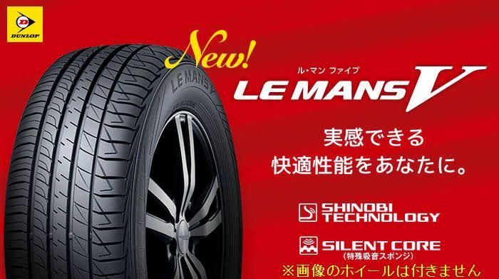 値下げ　DUNLOP LEMANS V 205/45R17