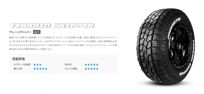 <img class='new_mark_img1' src='https://img.shop-pro.jp/img/new/icons14.gif' style='border:none;display:inline;margin:0px;padding:0px;width:auto;' />Monsta Tyres TERRAIN GRIPPER AT 225/60R18 104H XL ٤ƥߥߣܥå