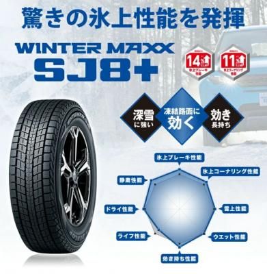 <img class='new_mark_img1' src='https://img.shop-pro.jp/img/new/icons29.gif' style='border:none;display:inline;margin:0px;padding:0px;width:auto;' />å WINTER MAXX SJ8+ 255/50R19 XL 107Q ٤ƥߥ4SETʡ