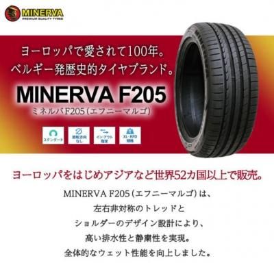 <img class='new_mark_img1' src='https://img.shop-pro.jp/img/new/icons25.gif' style='border:none;display:inline;margin:0px;padding:0px;width:auto;' />MINERVA F205 225/50R16 92W ٤ƥߥߣܥåȲ