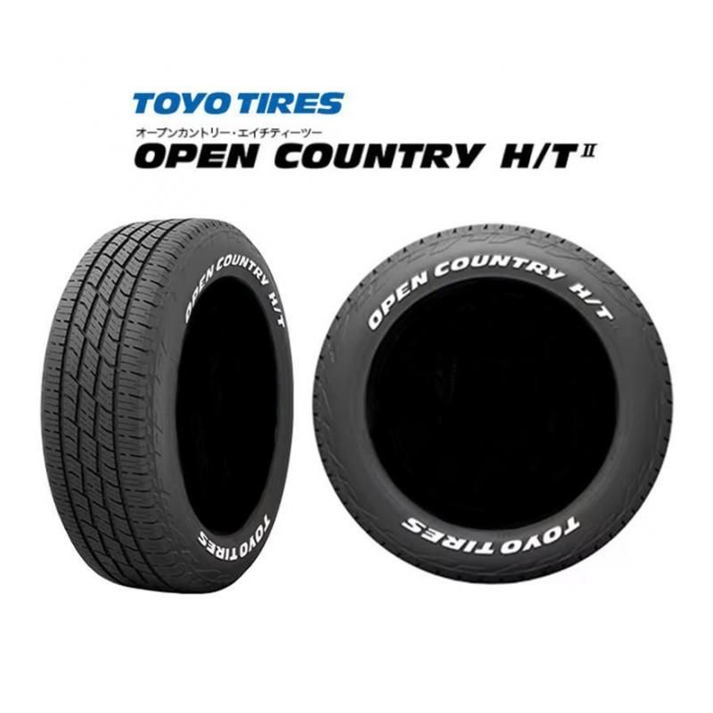 ホワイトレター】TOYO OPEN COUNTRY H/T II 225/55R18 98H すべて